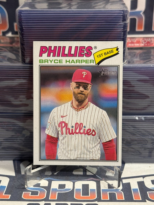 2026 Topps Heritage Bryce Harper #72