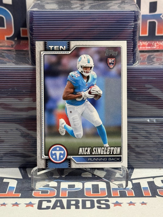 2026 Topps Nick Singleton Rookie 314
