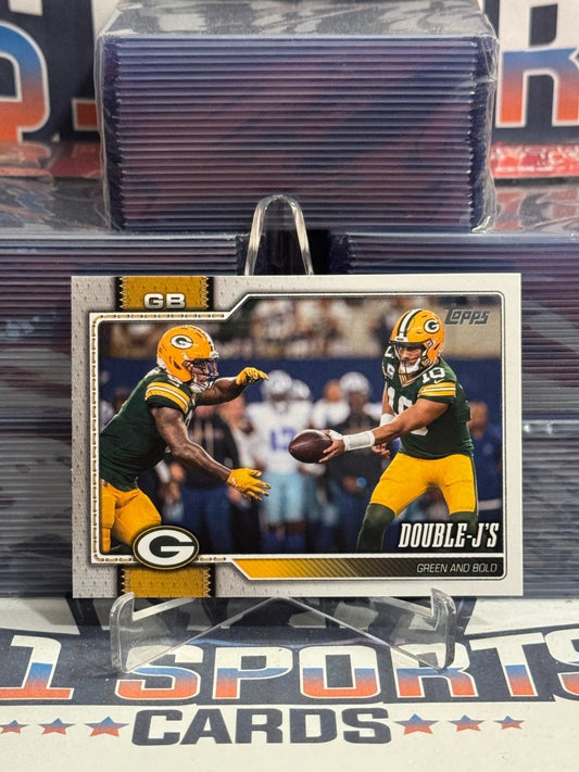 2026 Topps (Packers Team Card) Jordan Love & Josh Jacobs 297