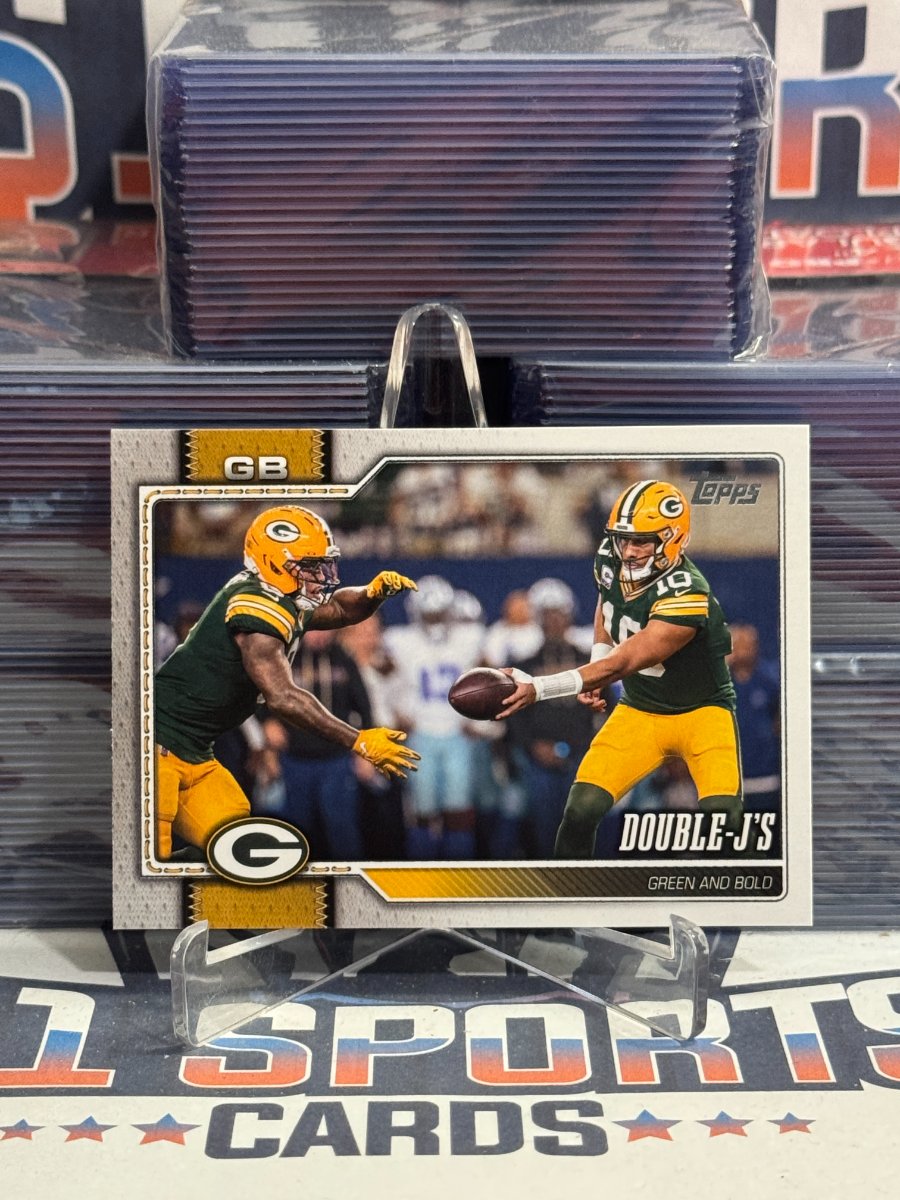 2026 Topps (Packers Team Card) Jordan Love & Josh Jacobs #297