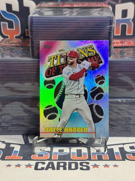 2026 Topps (Titans of the Game) Bryce Harper #TOG-18