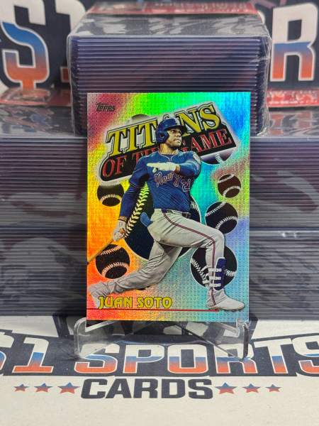 2026 Topps (Titans of the Game) Juan Soto #TOG-11