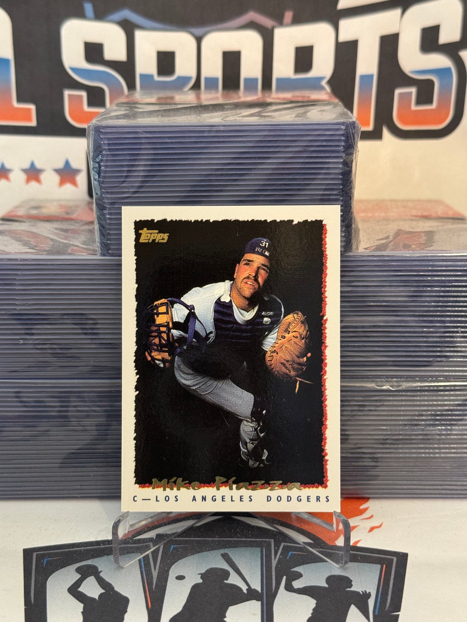 1995 Topps (Pre-Production) Mike Piazza #PP2