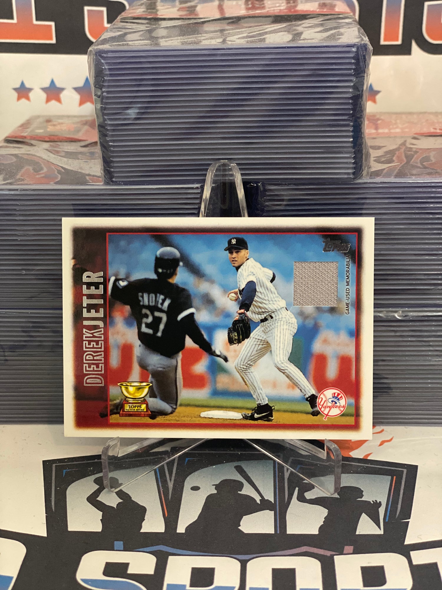 2017 Topps (Rookie Cup Reprint Relic) Derek Jeter #DJ-97