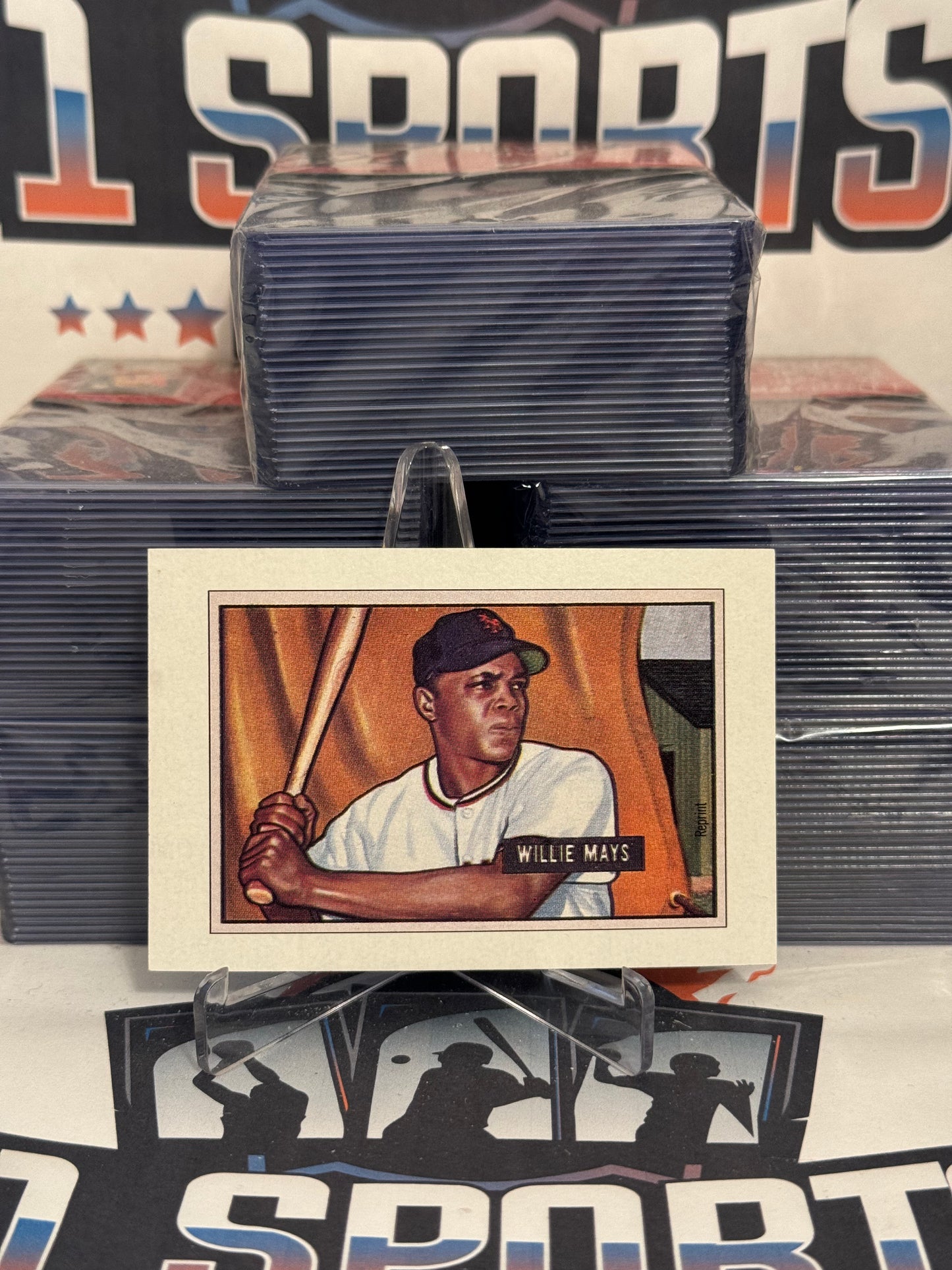 1989 Bowman (1951 Reprint) Willie Mays #7