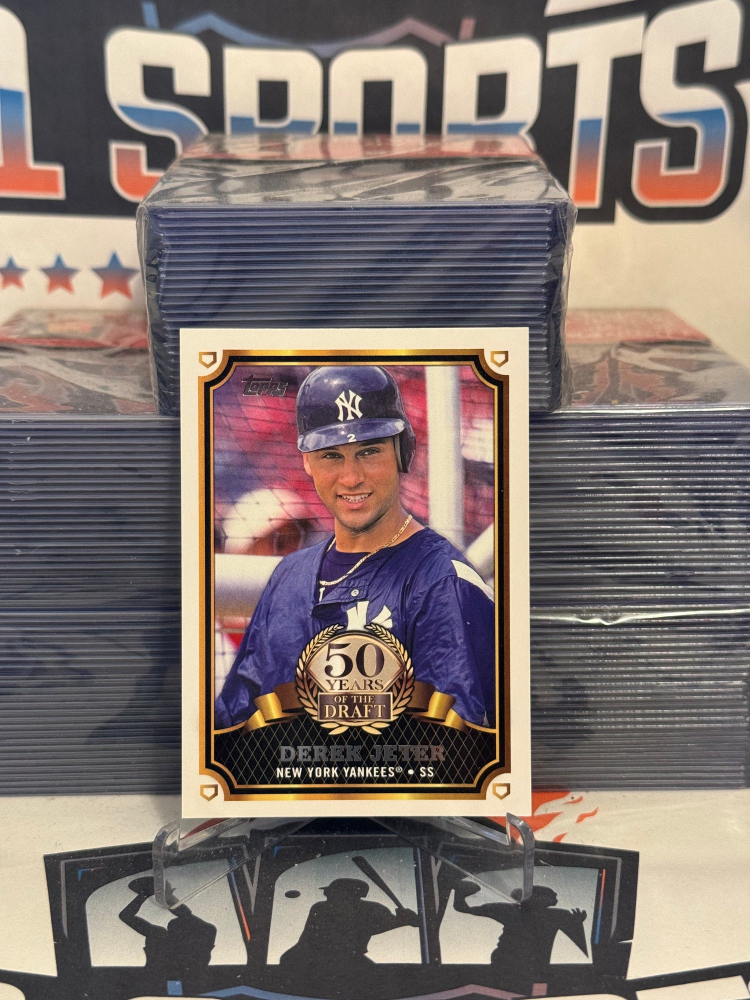 2014 Topps (50 Years of the Draft) Derek Jeter #50YD-7