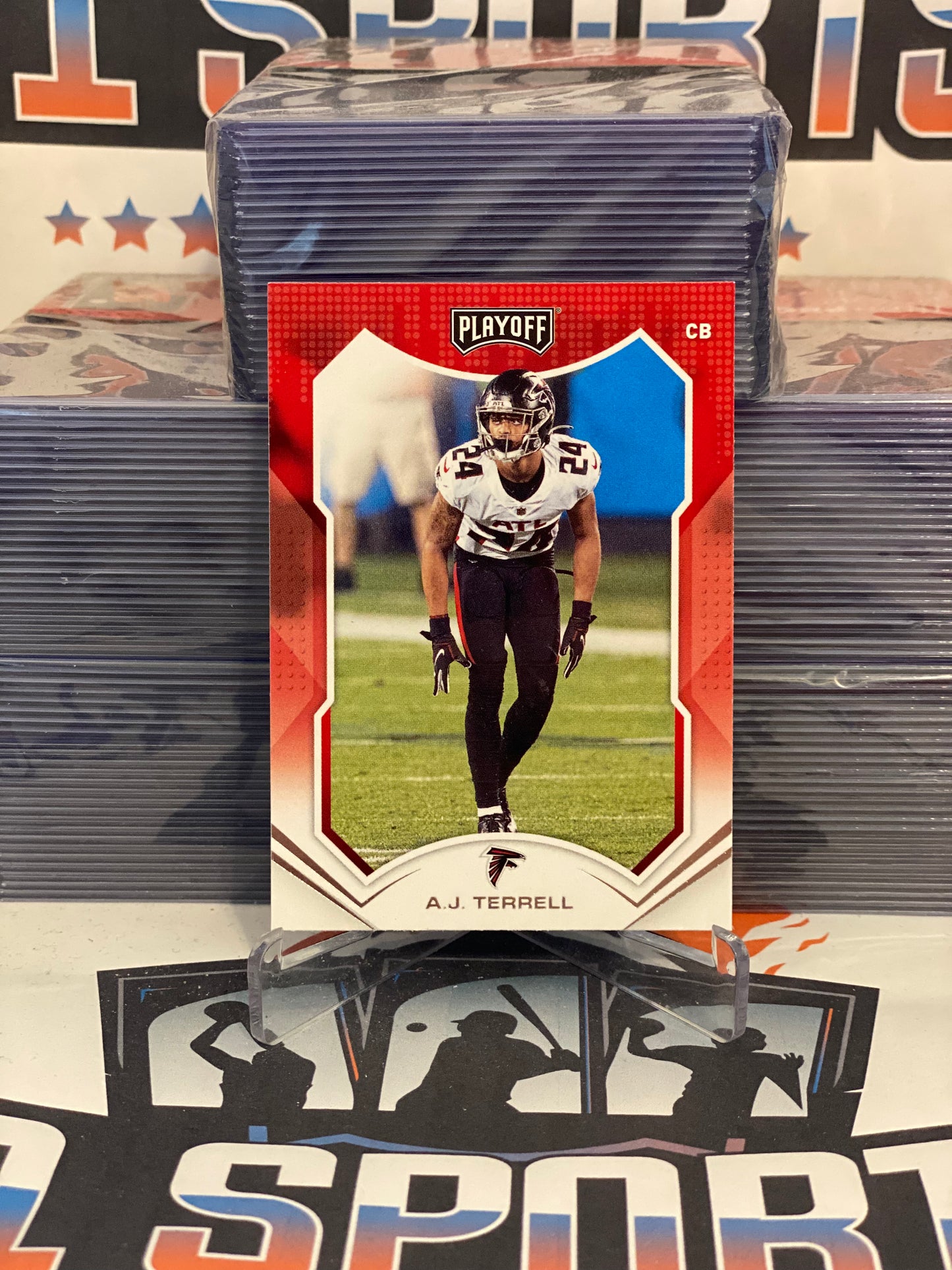 2021 Panini Playoff (Missing Stats) A.J. Terrell #154