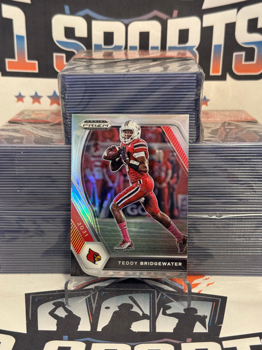 2021 Panini Prizm Draft Picks (Silver Prizm) Teddy Bridgewater #5