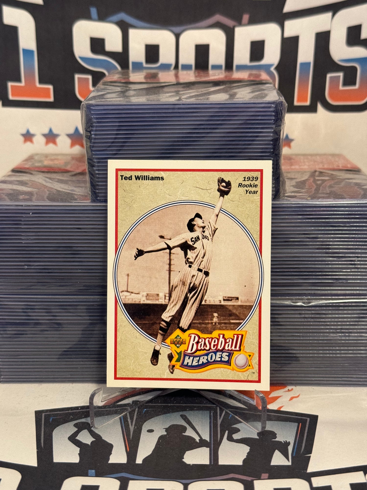 1991 Upper Deck (Baseball Heroes) Ted Williams #28