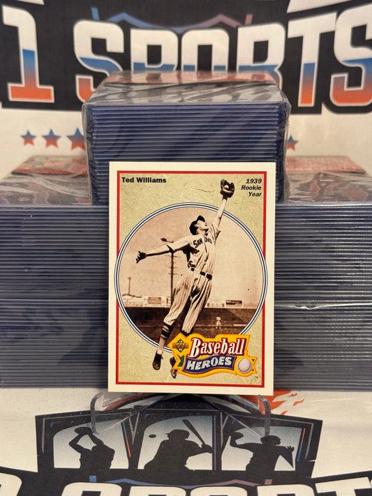 1991 Upper Deck (Baseball Heroes) Ted Williams #28