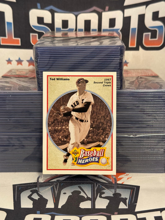 1991 Upper Deck (Baseball Heroes) Ted Williams #32