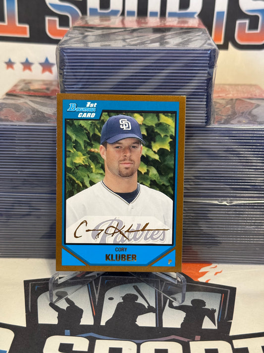 2008 Bowman Draft Prospects (Gold, 1st Bowman) Corey Kluber #BDPP29