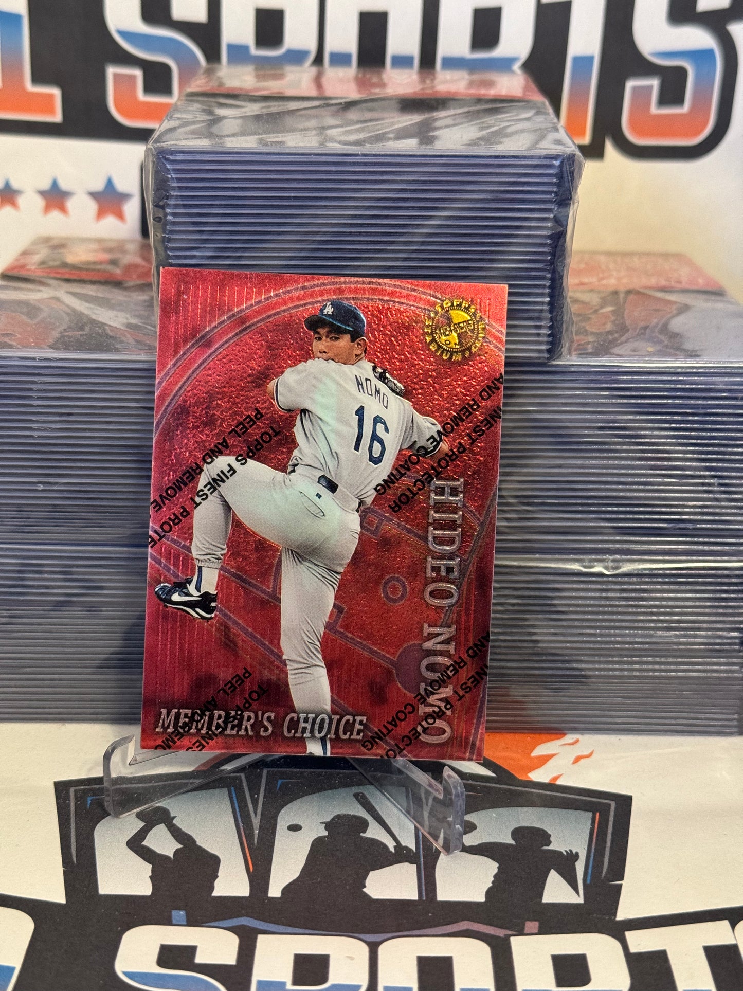 1996 Topps Stadium Club (Member's Choice) Hideo Nomo #46