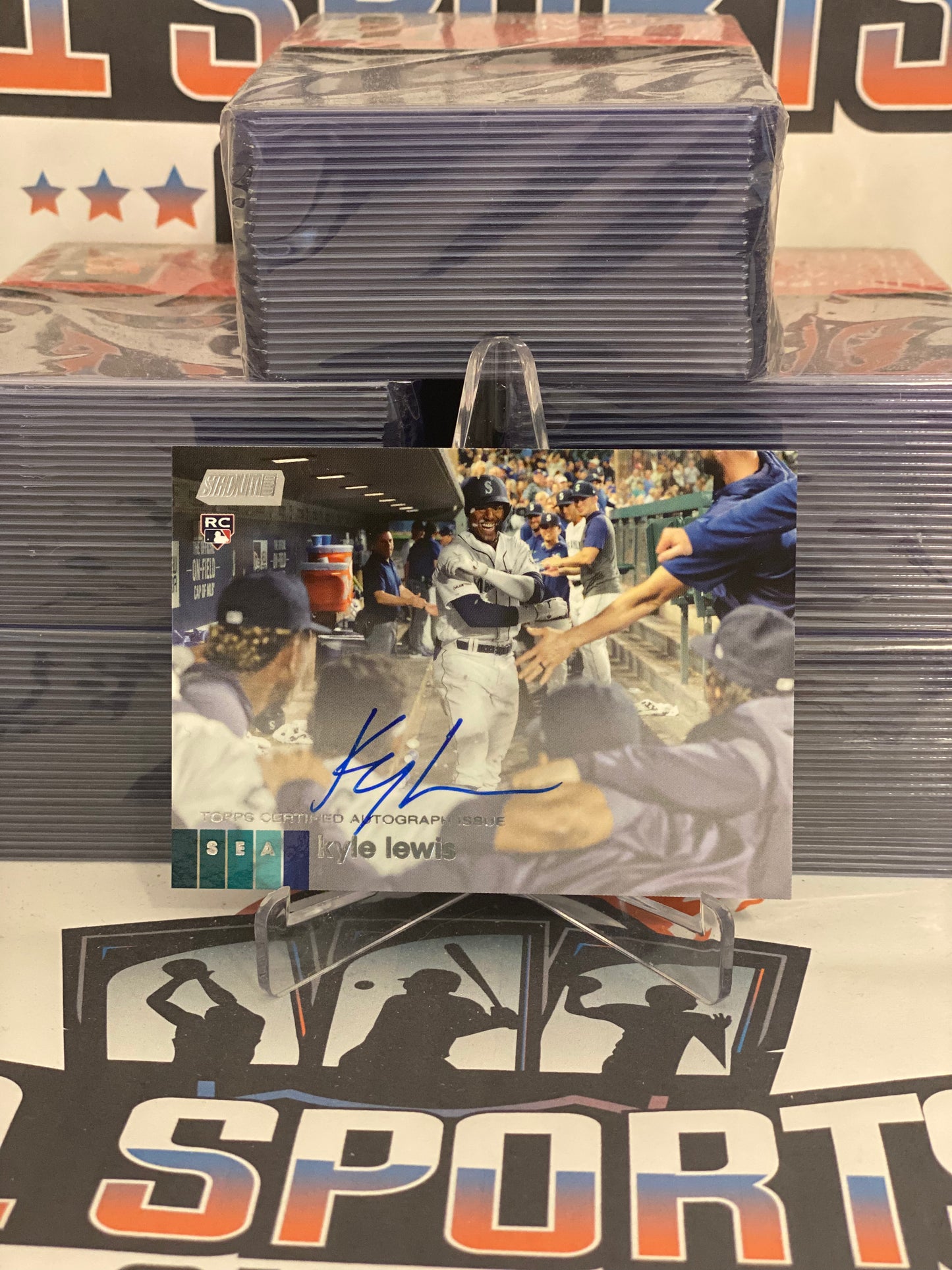 2020 Topps Stadium Club (Auto) Kyle Lewis Rookie #AKL