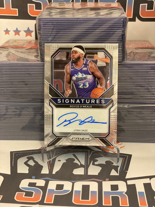 2020 Panini Prizm (Sigantures Auto) Royce O'Neale #SI-ROW