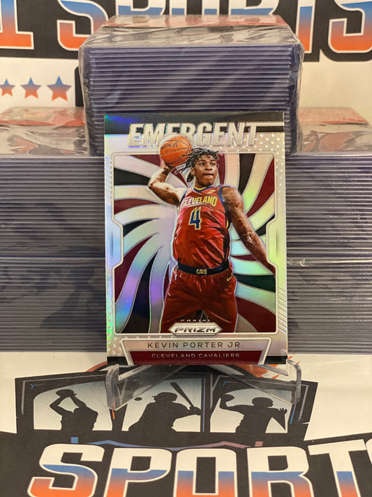 2019 Panini Prizm (Silver Prizm, Emergent) Kevin Porter Jr. Rookie #24