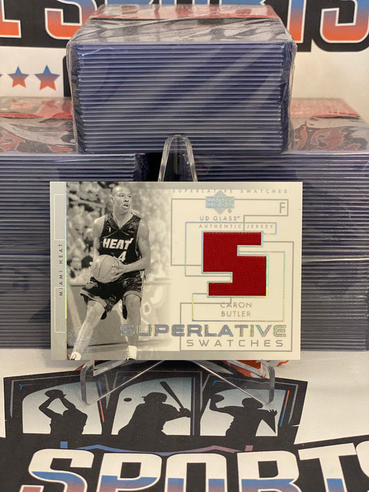 2004 Upper Deck Glass (Superlative Swatches Relic) Caron Butler #SS-CB