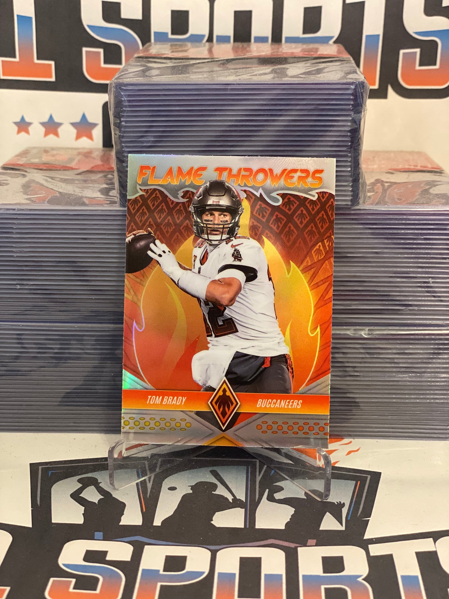 2022 Panini Phoenix (Flame Throwers) Tom Brady #FT-1