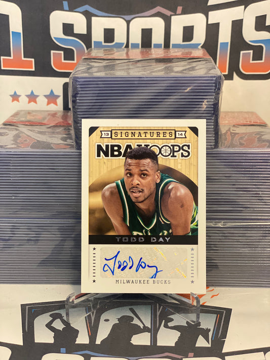2013 NBA Hoops (Signatures Auto) Todd Day #55