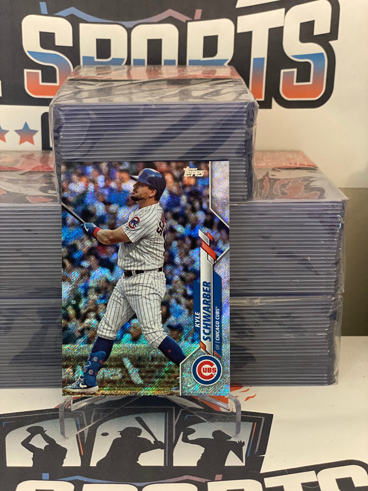 2020 Topps (Walmart Foilboard 92/264) Kyle Schwarber #119