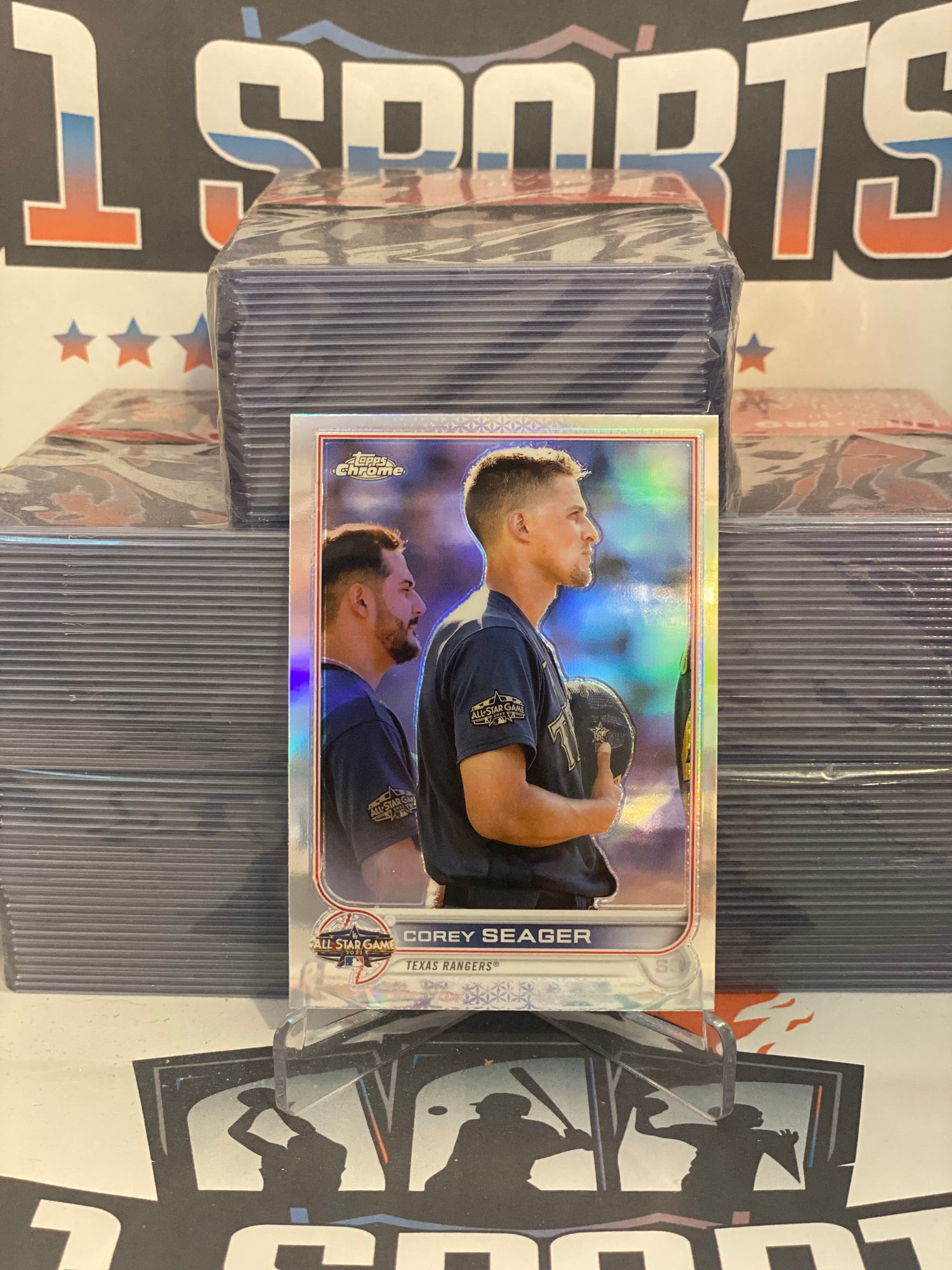 2022 Topps Chrome Update (All-Star Game) Corey Seager #ASGC-42