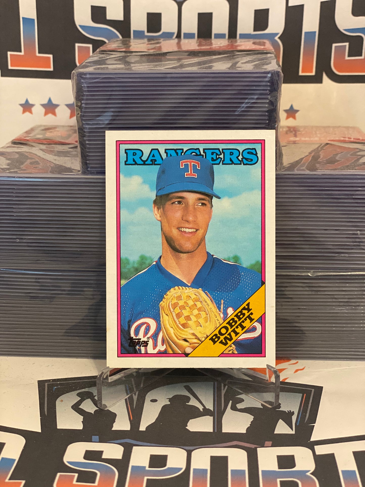 1988 Topps (2nd Year) Bobby Witt Sr. #747