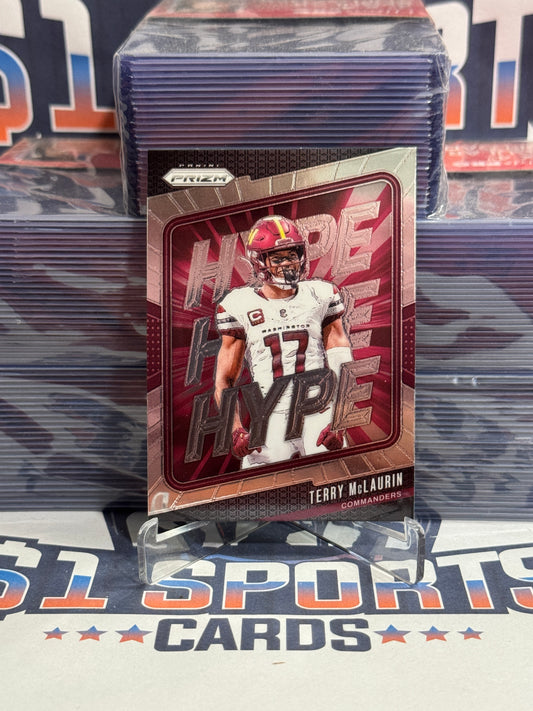 2024 Panini Prizm (Hype) Terry McLaurin #12