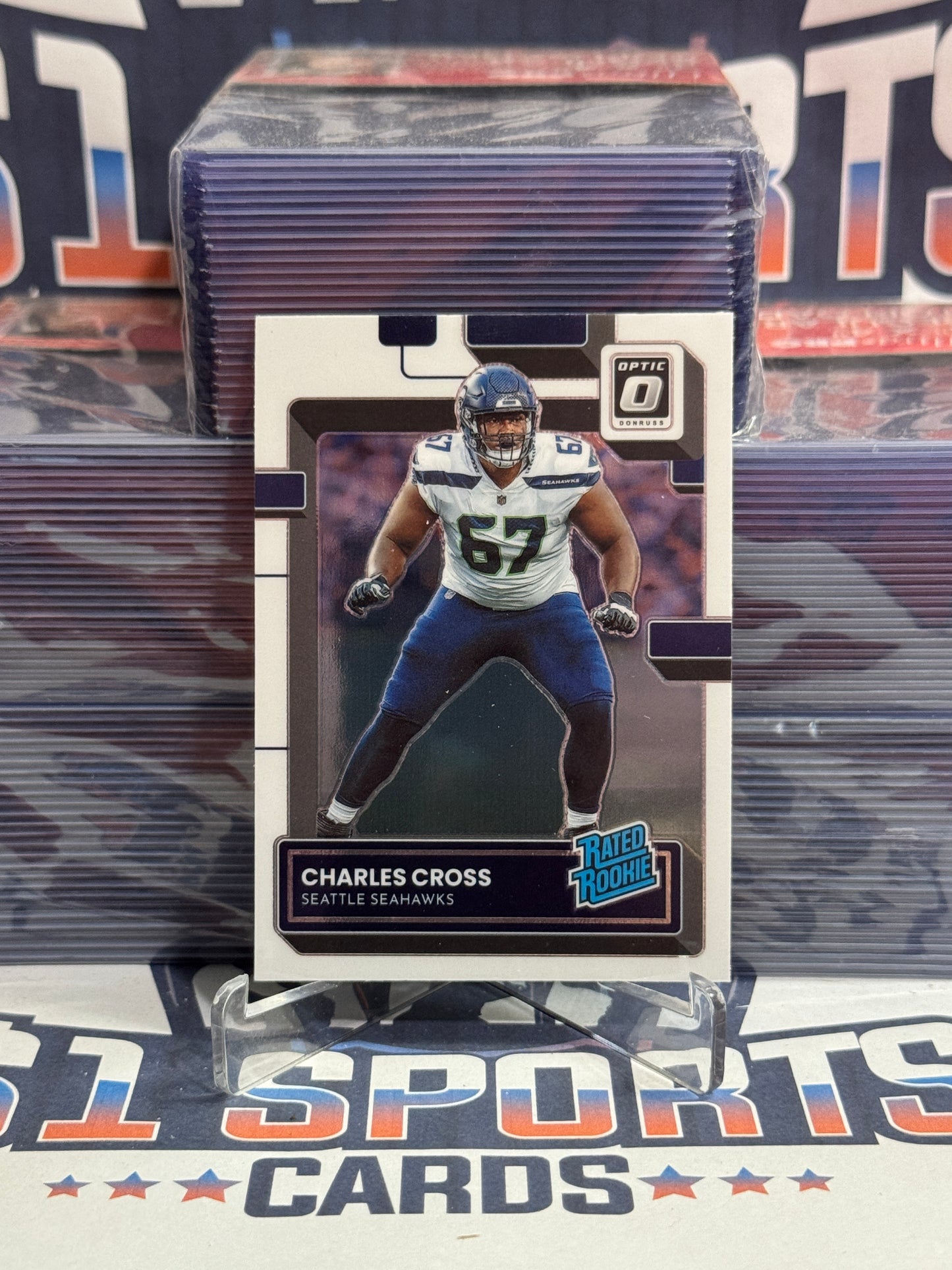 2022 Donruss Optic (Rated Rookie) Charles Cross #252