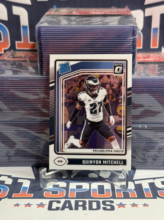 2024 Donruss Optic (Rated Rookie) Quinyon Mitchell #282