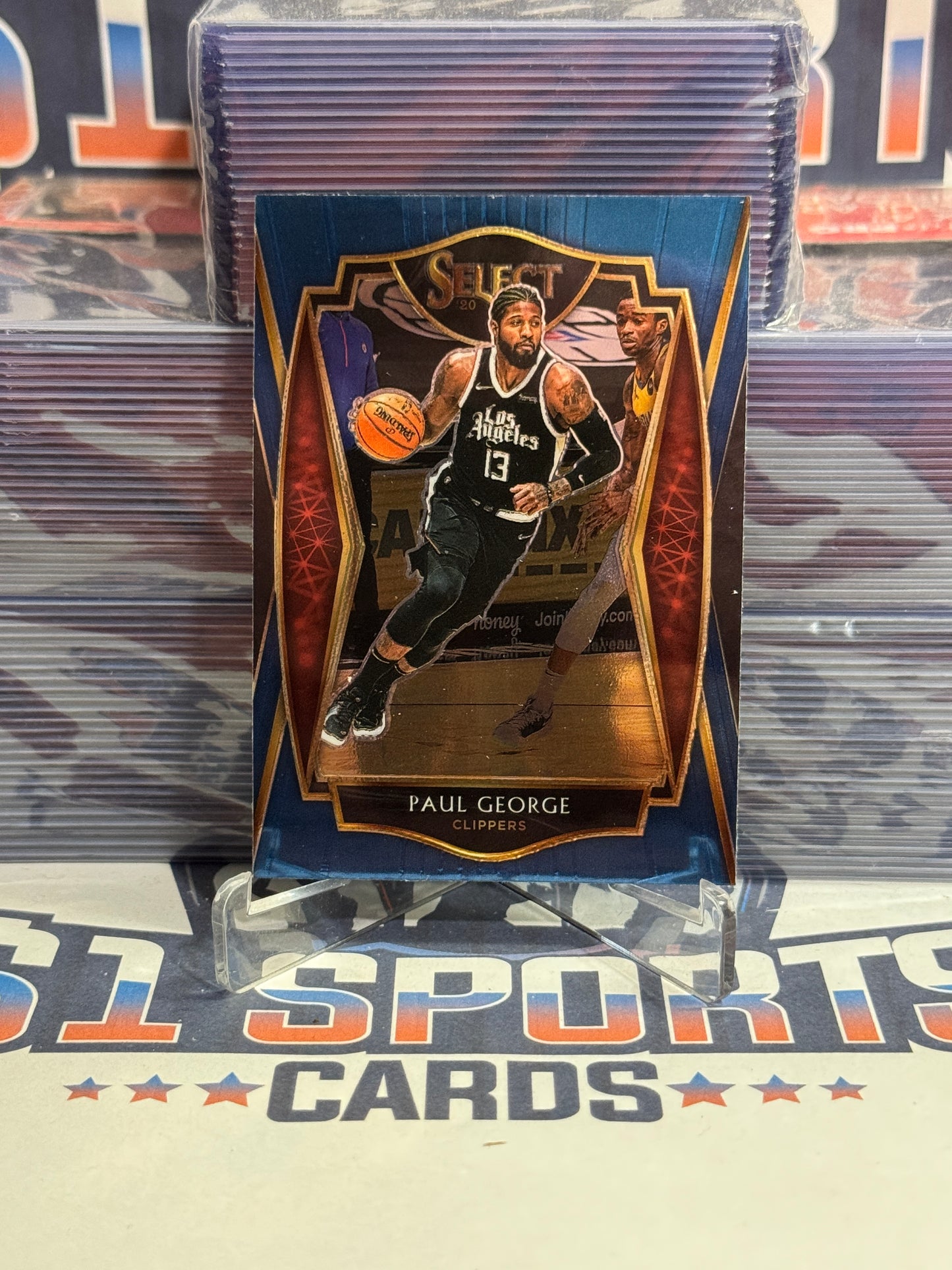 2020 Panini Select (Premier Level) Paul George #156