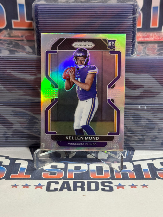 2021 Panini Prizm (Silver Prizm, Image Variation) Kellen Mond Rookie #V-351