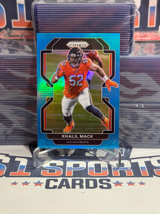 2021 Panini Prizm (Light Blue Prizm) Khalil Mack #163