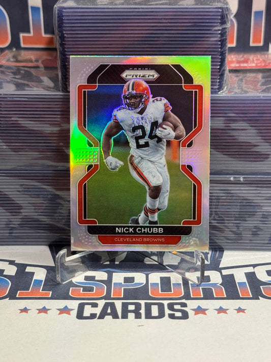 2021 Panini Prizm (Silver Prizm) Nick Chubb #264