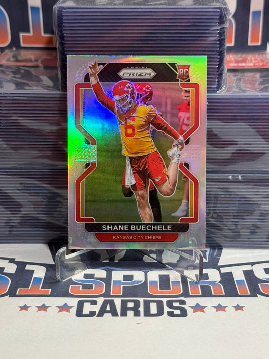 2021 Panini Prizm (Silver Prizm) Shane Buechele Rookie #396