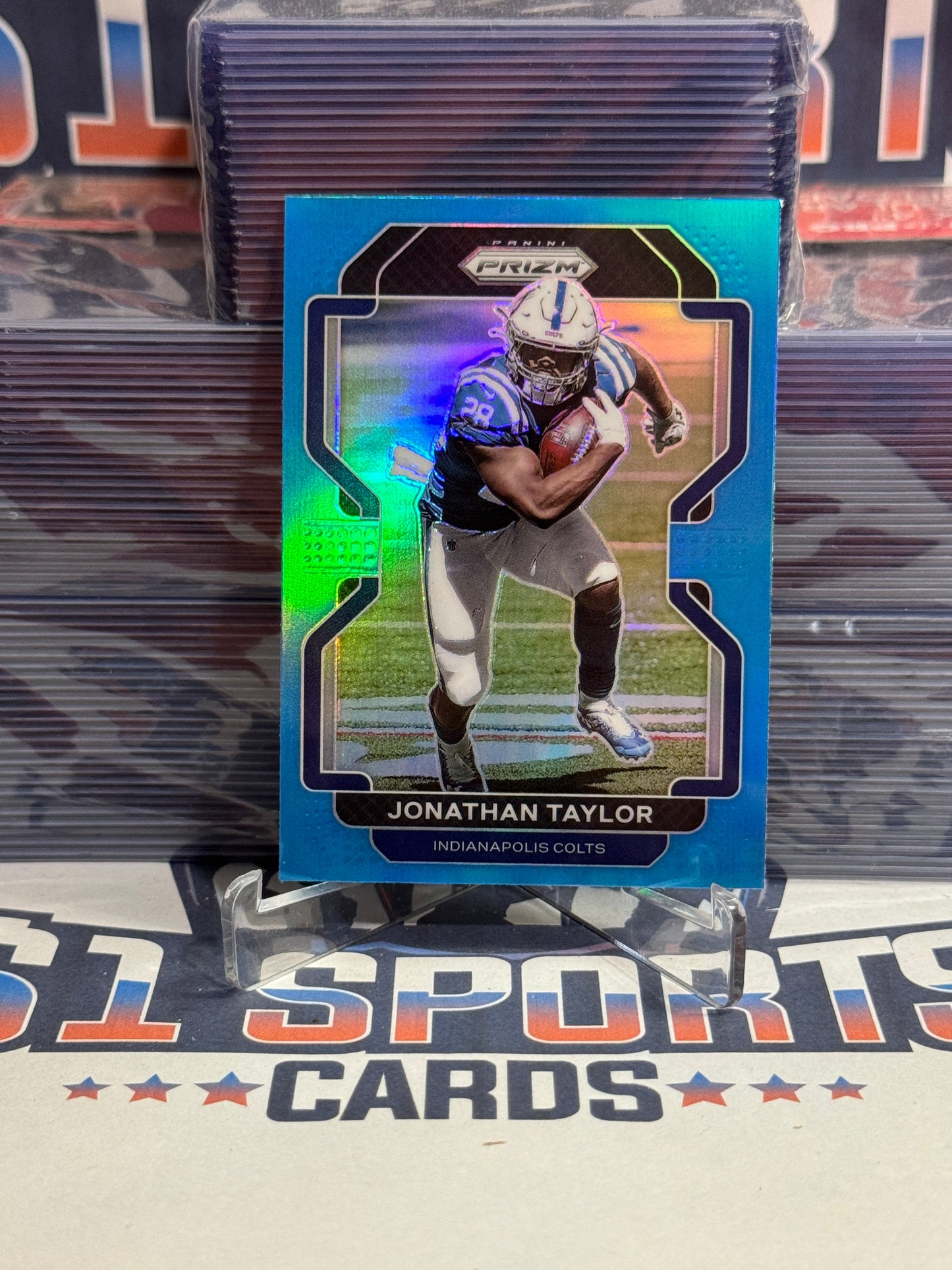 2021 Panini Prizm (Light Blue Prizm) Jonathan Taylor #25