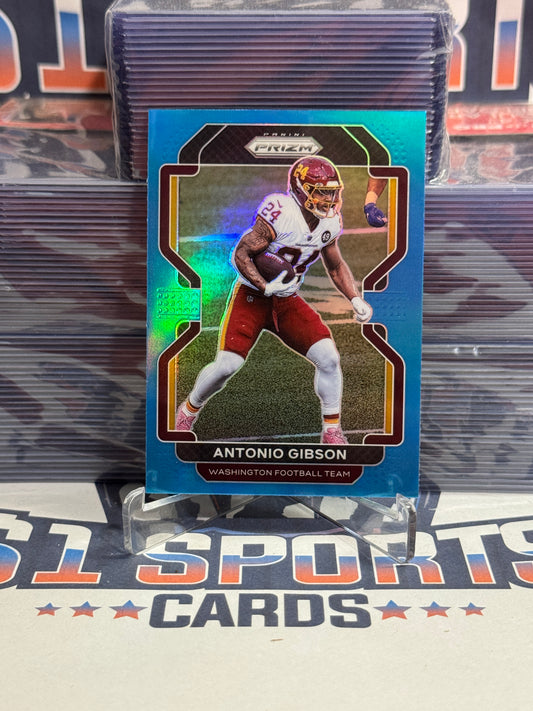 2021 Panini Prizm (Light Blue Blue Prizm) Antonio Gibson #212