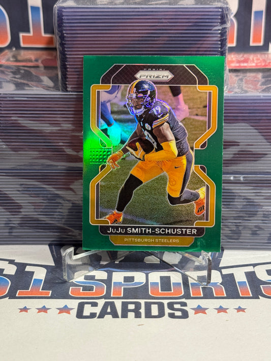2021 Panini Prizm (Green Prizm) JuJu Smith-Schuster #249