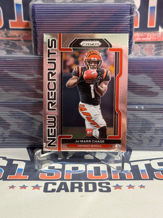 2021 Panini Prizm (New Recruits) Ja'Marr Chase Rookie #NR-7