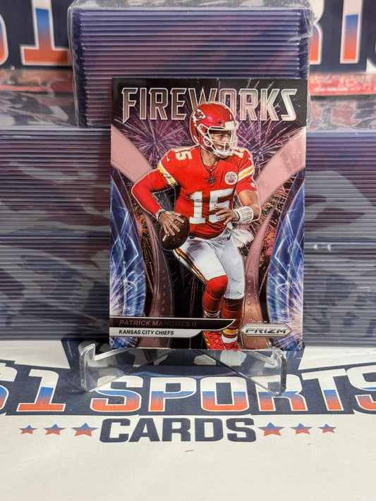 2021 Panini Prizm (Fireworks) Patrick Mahomes II #F-15