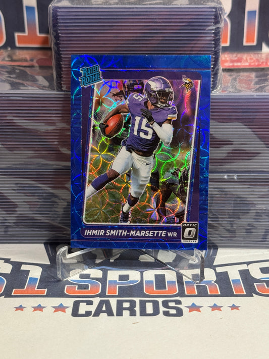 2021 Donruss Optic (Blue Scope Prizm, Rated Rookie) Ihmir Smith-Marsette #241