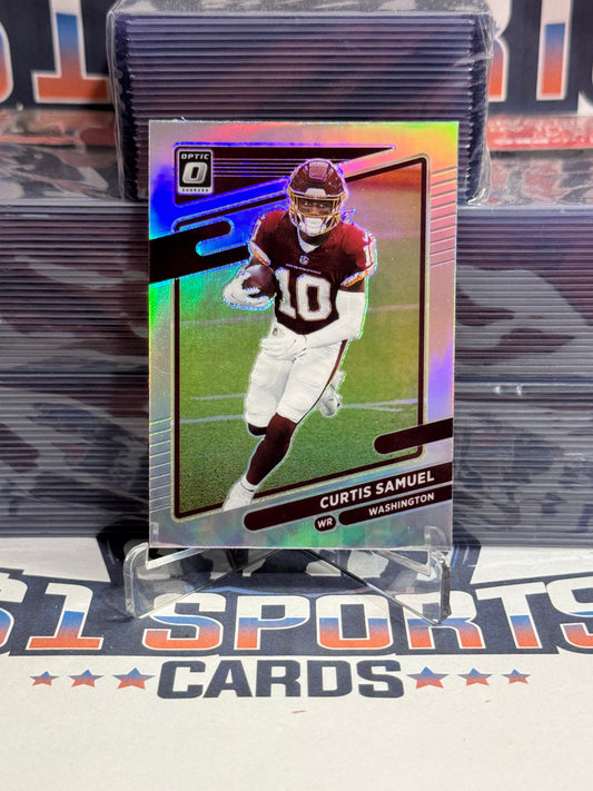 2021 Donruss Optic (Holo Prizm) Curtis Samuel #2