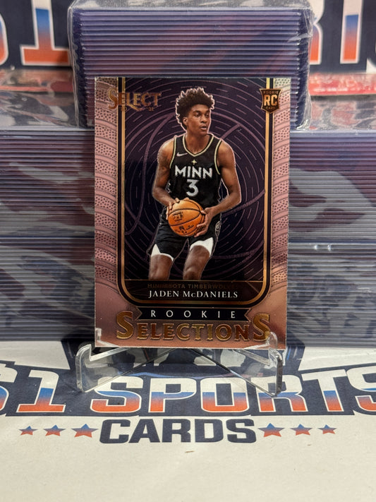 2020 Panini Select (Rookie Selections) Jaden McDaniels #23
