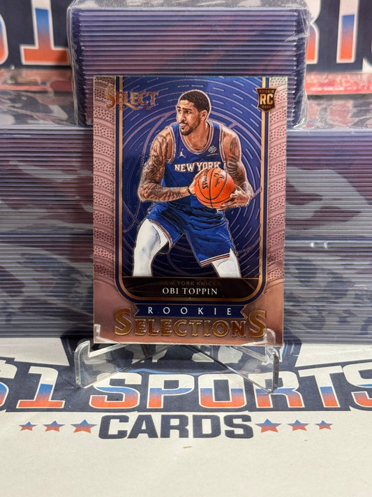 2020 Panini Select (Rookie Selections) Obi Toppin #2