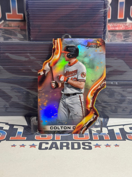 2021 Bowman's Best (Heatwave) Colton Cowser #HW-7
