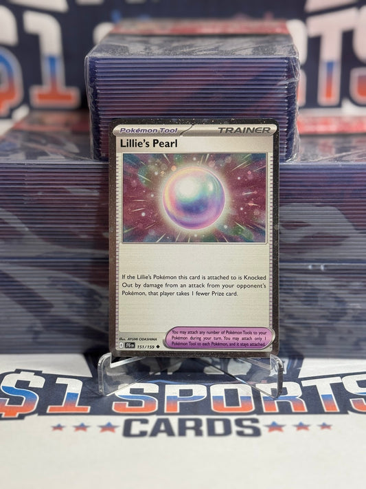 Pokemon TCG: Scarlet & Violet - Lillie's Pearl (Cosmos Holo, Uncommon) #151