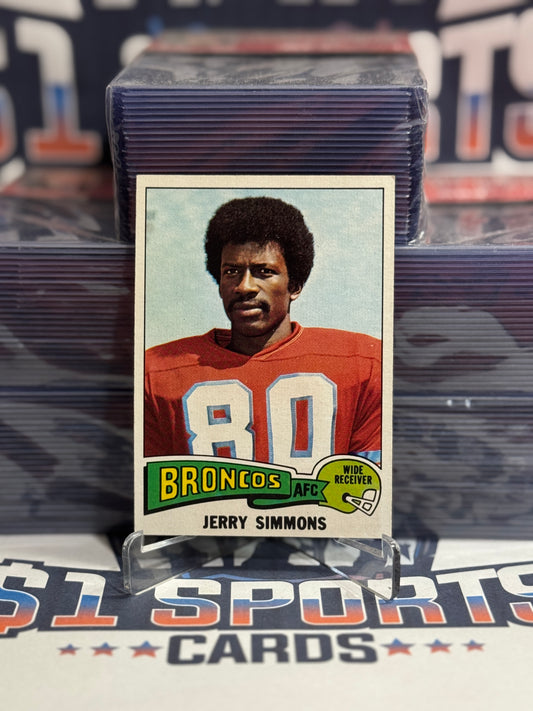 1975 Topps Jeffry Simmons #432