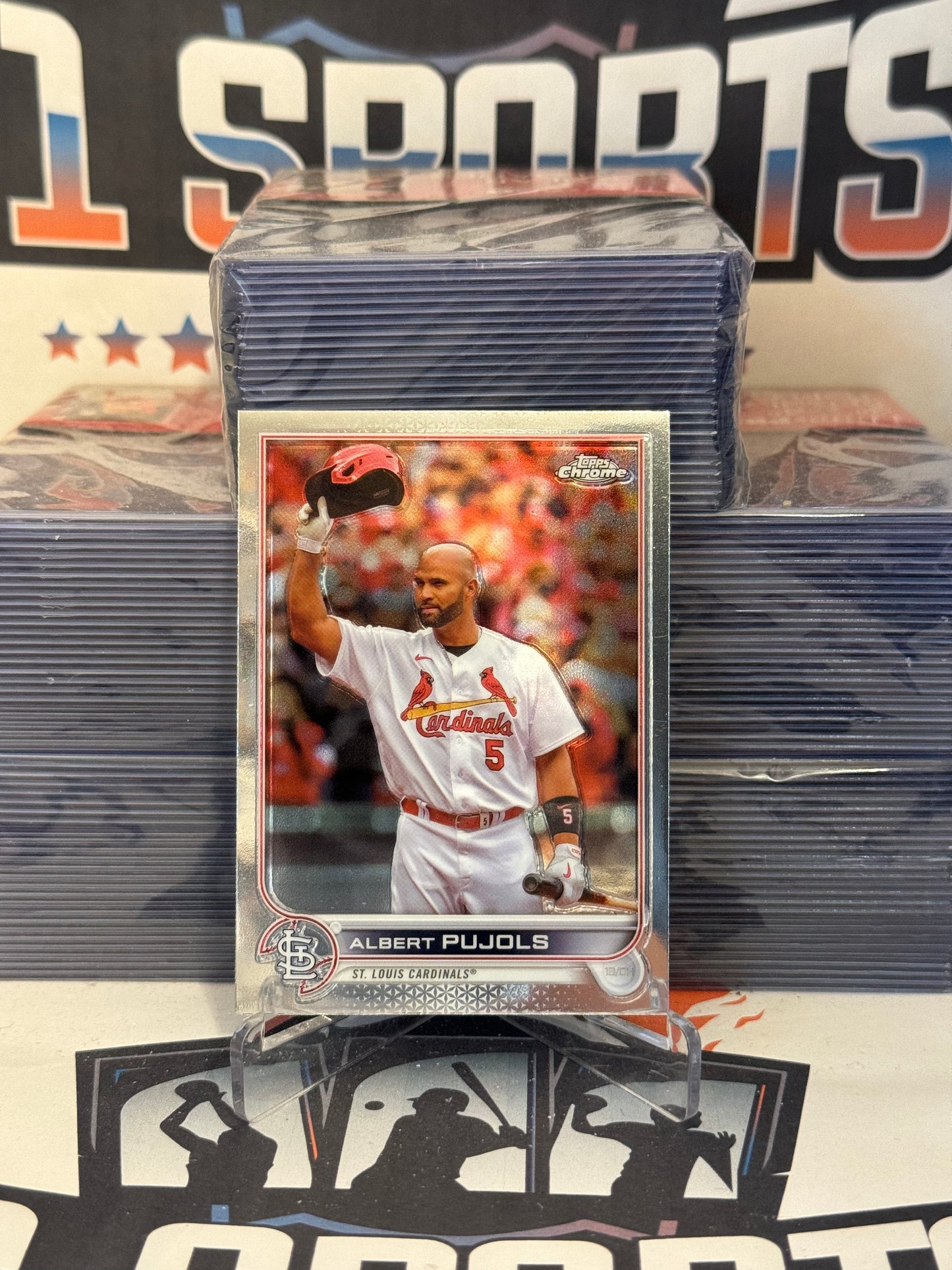 2022 Topps Chrome Update Albert Pujols #USC50