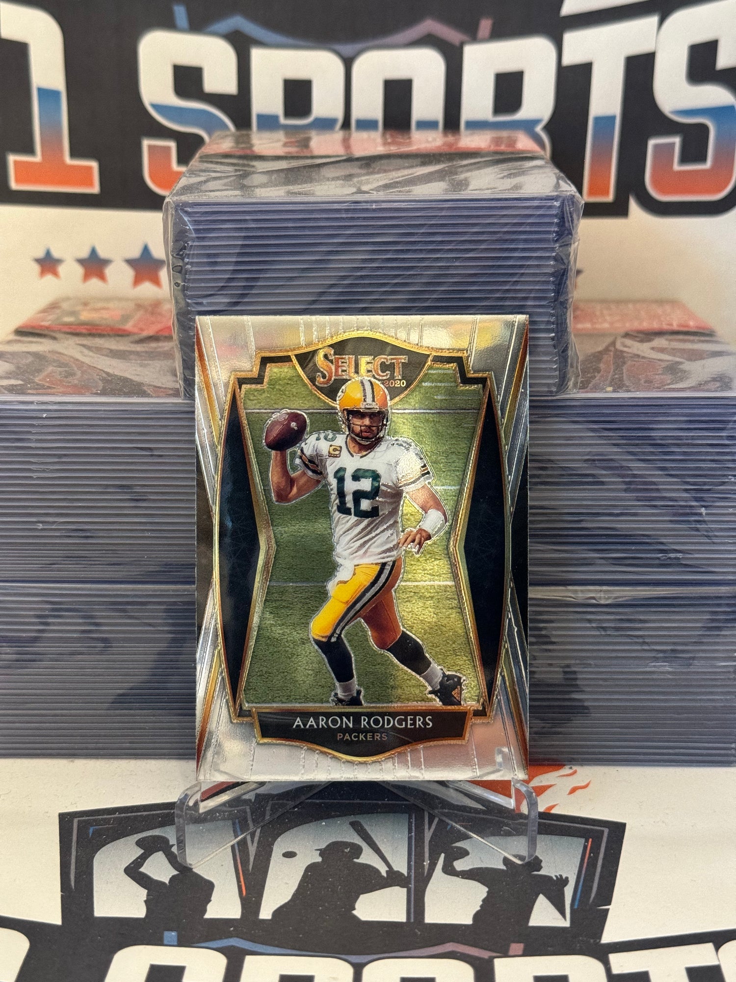 2020 Panini Select (Premier Level) Aaron Rodgers #111