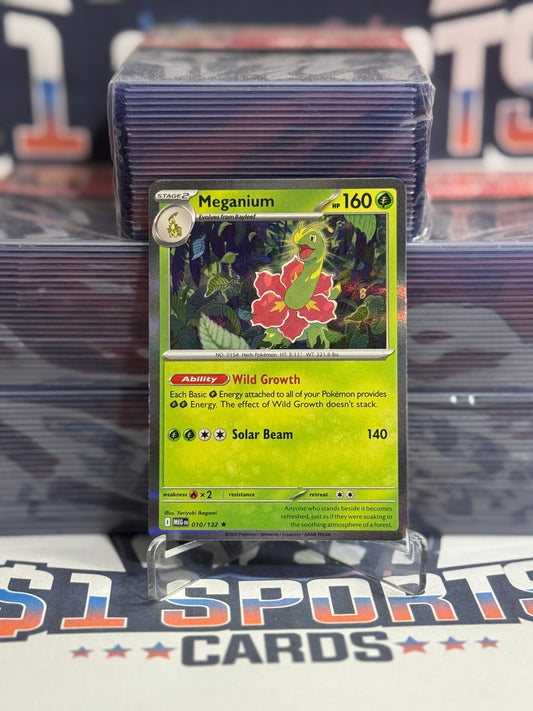 Pokemon TCG: Mega Evolution - Meganium (Holo, Rare) #10
