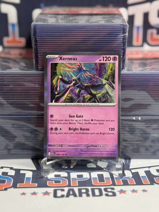 Pokemon TCG: Mega Evolution - Xerneas (Reverse Holo, Rare) #64